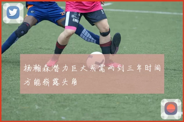 杨瀚森潜力巨大或需两到三年时间方能崭露头角